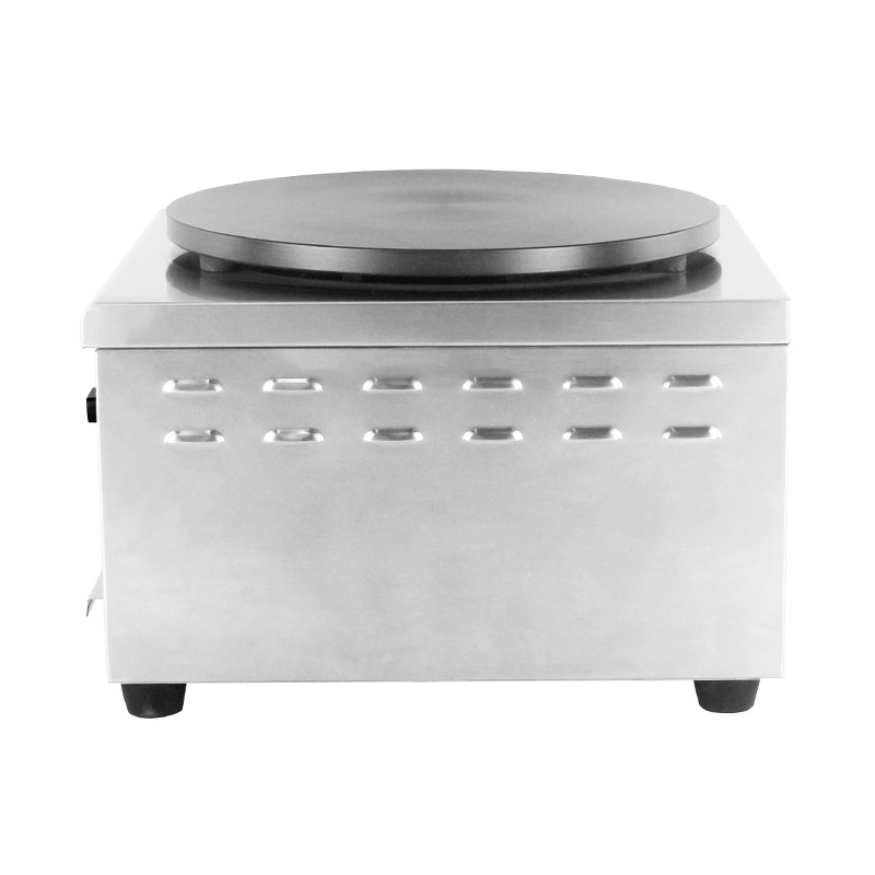 Stainless Steel Teflon Coated Natural Gas/LPG Crepe Maker Machine